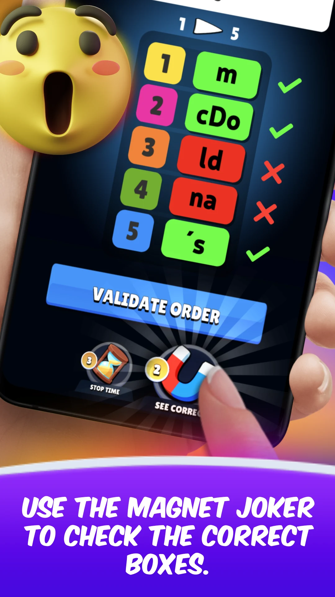 Logomania 3 Sort Quiz Words screenshot